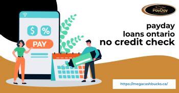 We do not judge an application based on credit scores. . Payday loans ontario no credit check